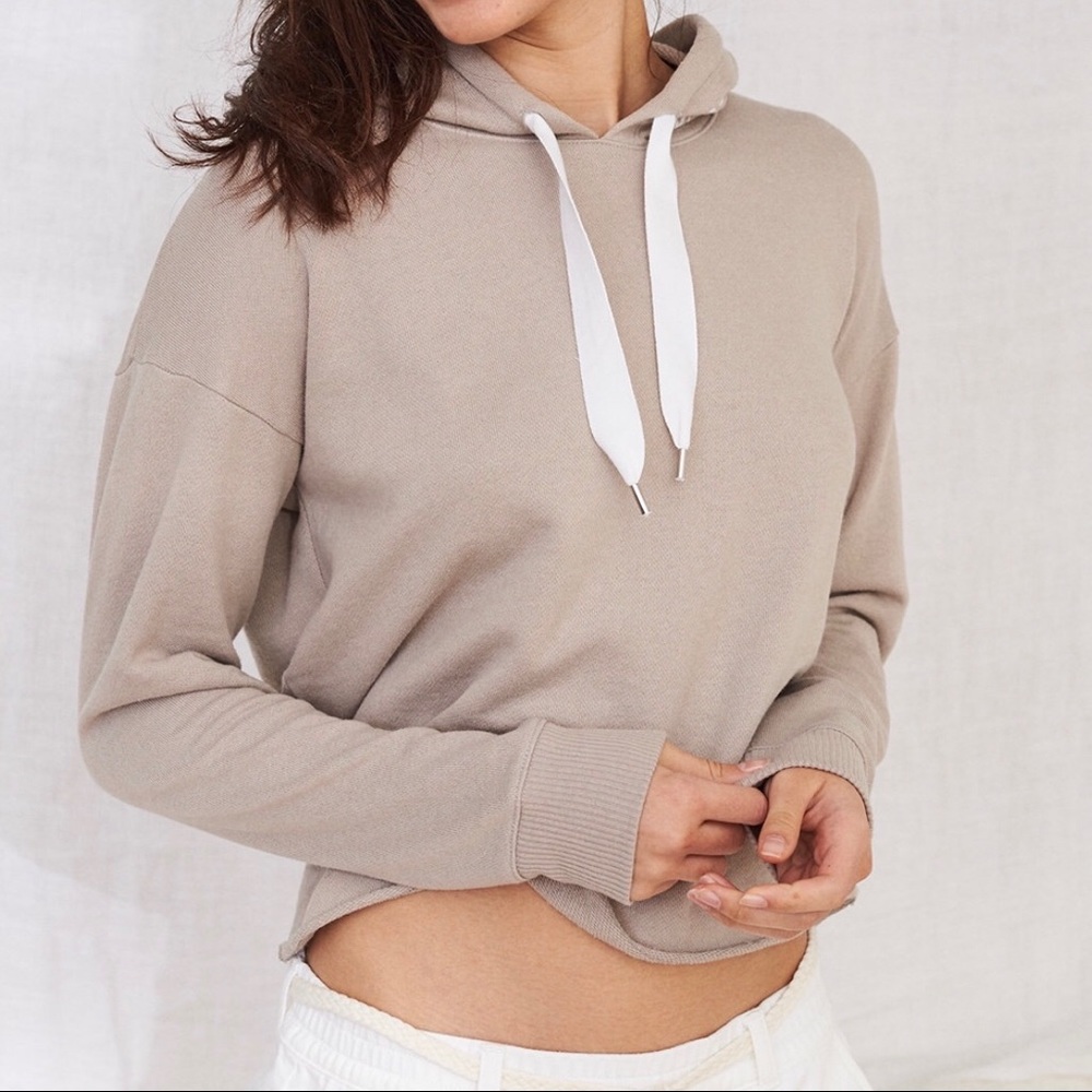 Aerie Cut Off Hoodie
